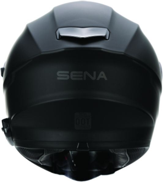 Sena Technologies Outforce Full Face Bluetooth Helmet Matte Black - 2XL