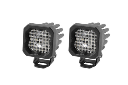 Diode Dynamics Stage Series C1 LED Pod Pro - White Wide Standard ABL (Pair)