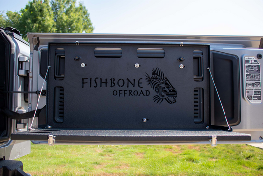 Fishbone Offroad  Tailgate Table - Black