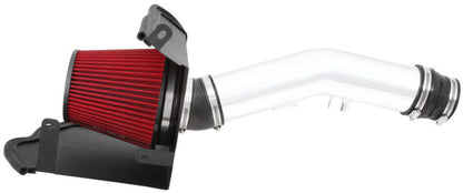 Spectre 10-18 Toyota FJ 10-15 4Runner V6-4.0L F/I Air Intake Kit - Polished w/Red Filter