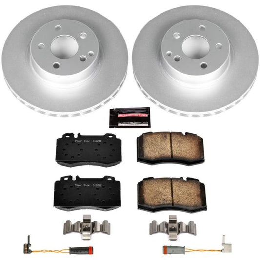 Power Stop 03-06 Mercedes-Benz E500 Front Z23 Evolution Sport Coated Brake Kit