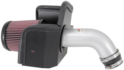 K&N 69 Series Typhoon Performance Intake Kit - Silver for 13-14 Nissan Altima 2.5L L4