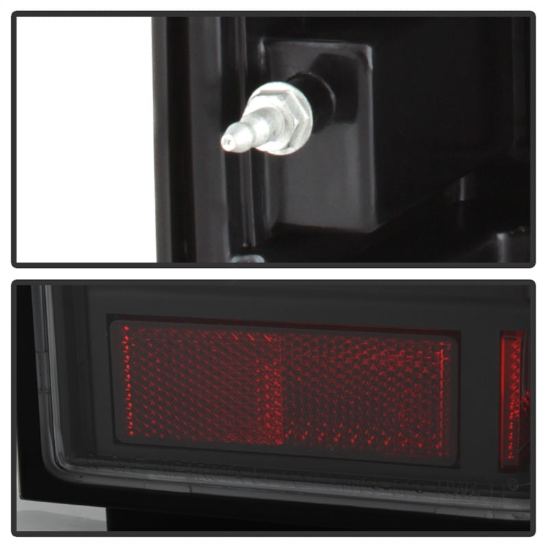 Xtune Hummer H3 06-09 ( Non H3T ) LED Tail Lights Black ALT-ON-HH306-LED-BK