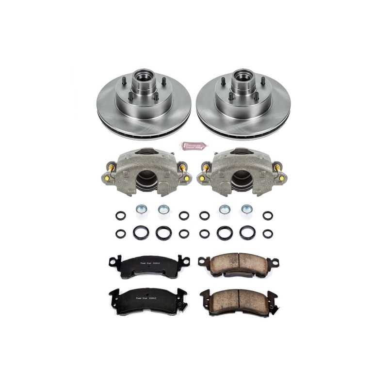 Power Stop 1975 Buick Apollo Front Autospecialty Brake Kit w/Calipers