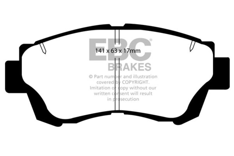 EBC 92-96 Lexus ES300 3.0 Redstuff Front Brake Pads