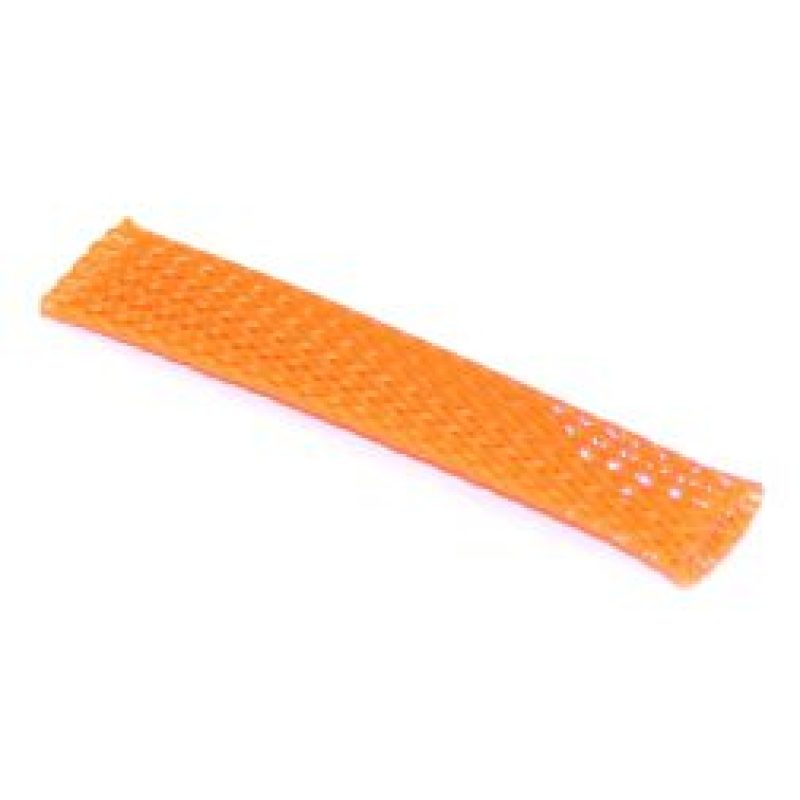 NAMZ Braided Flex Sleeving 10ft. Section (3/8in. ID) - Orange