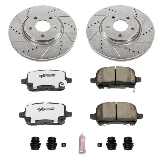 Power Stop 05-06 Chevrolet Cobalt Front Z26 Street Warrior Brake Kit