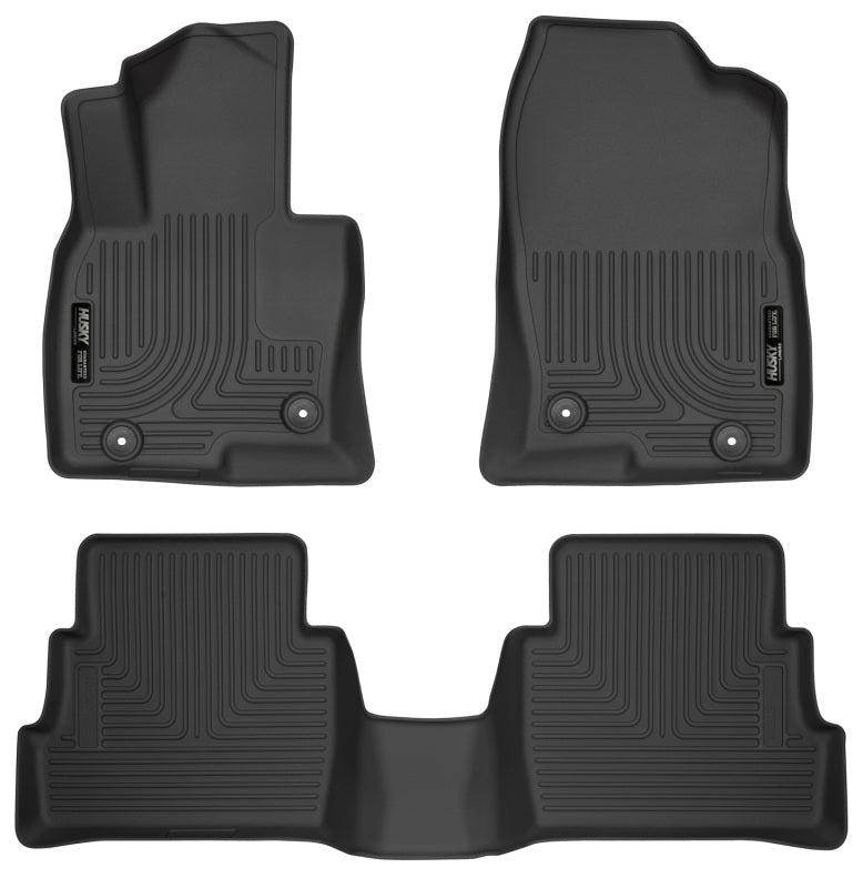 Husky Liners 14 Mazda 6 Touring/Grand Touring/Sport Weatherbeater Black Front & 2nd Seat Floor Liner