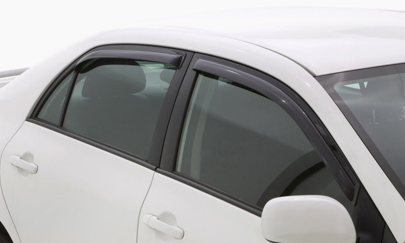 AVS 99-05 VW Jetta (MK4 Only) Ventvisor In-Channel Front & Rear Window Deflectors 4pc - Smoke