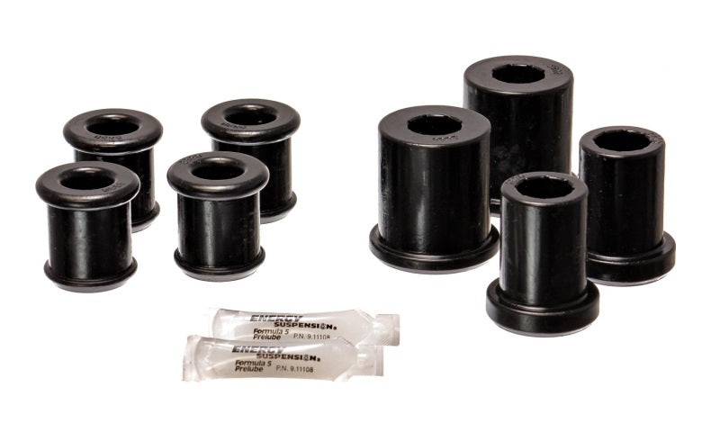 Energy Suspension 04-09 Cadillac XLR/XLR-V / 97-12 Corvette Black Front End C/A Bushing Set