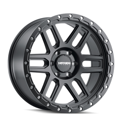 Mayhem 8304 Delta 20x9 / 5x139.7 BP / 0mm Offset / 108.1mm Hub Matte Black Wheel