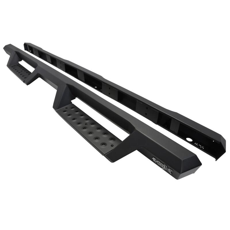 Westin/HDX 09-14 Ford F-150 SuperCrew Drop Nerf Step Bars - Textured Black