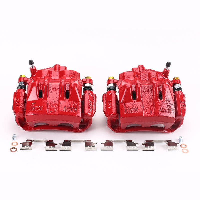 Power Stop 02-03 Lexus ES300 Front Red Calipers w/Brackets - Pair