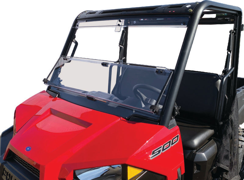 QuadBoss 17-21 Polaris Ranger 500 Windbreak Folding Windshield