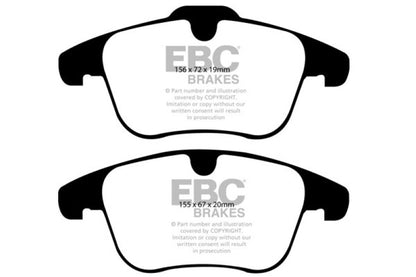 EBC 07-12 Land Rover LR2 3.2 Ultimax2 Front Brake Pads