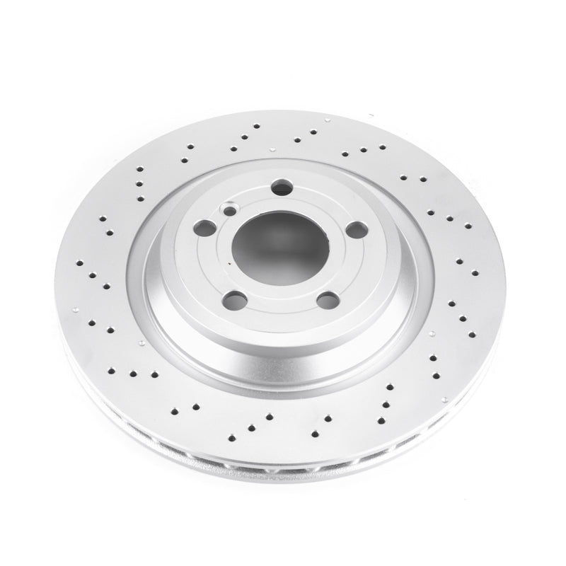 Power Stop 15-16 Mercedes-Benz SL400 Rear Evolution High Carbon Geomet Coated Rotor