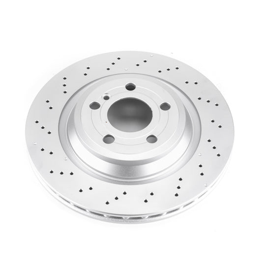 Power Stop 15-16 Mercedes-Benz SL400 Rear Evolution High Carbon Geomet Coated Rotor