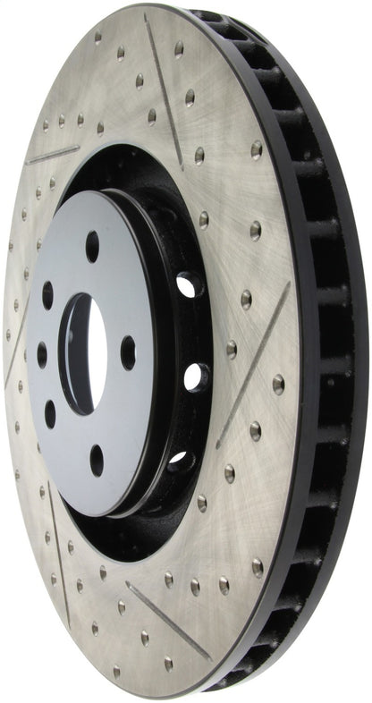 StopTech Drilled & Slotted Left Sport Brake Rotor for 2009 Cadillac CTS-V