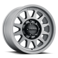Method MR704 HD 17x9 18mm Offset 8x6.5 130.81mm CB Titanium Wheel