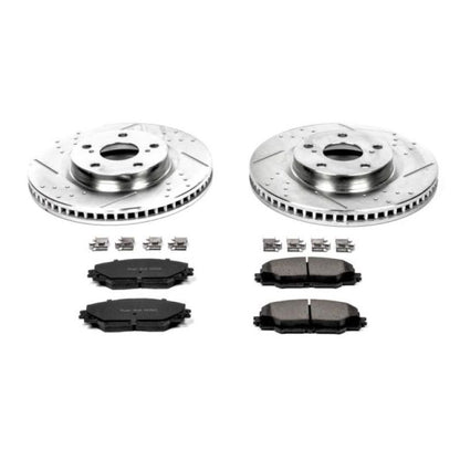 Power Stop 09-10 Pontiac Vibe Front Z23 Evolution Sport Brake Kit