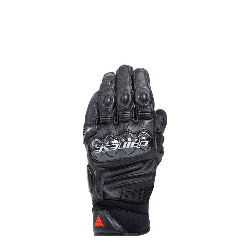 Dainese Carbon 4 Short Leather Gloves Black/Black - 3XL