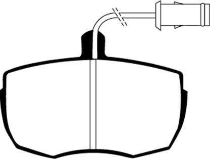 EBC 87-89 Land Rover Range Rover 3.5 Greenstuff Front Brake Pads