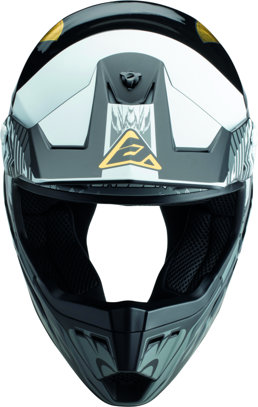 Answer AR3 Ronin Helmet Black/White/Gold - Small