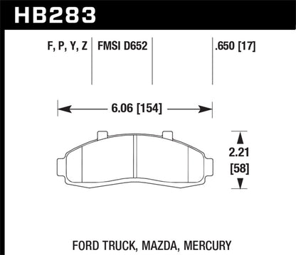 Hawk Super Duty Street Brake Pads