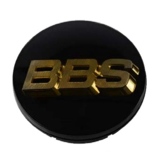 BBS Center Cap 56mm Black/Gold (56.24.012) - Precision R