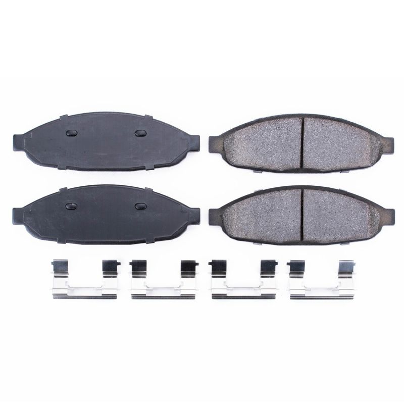 Power Stop 04-08 Chrysler Pacifica Front Z17 Evolution Ceramic Brake Pads w/Hardware