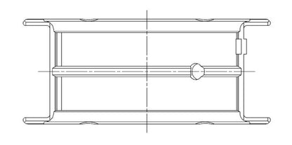 ACL Nissan L20/L24/L28 1998cc/2393cc/2753cc STD Size High Perf Main Bearing Set w/.001 Oil Clearance