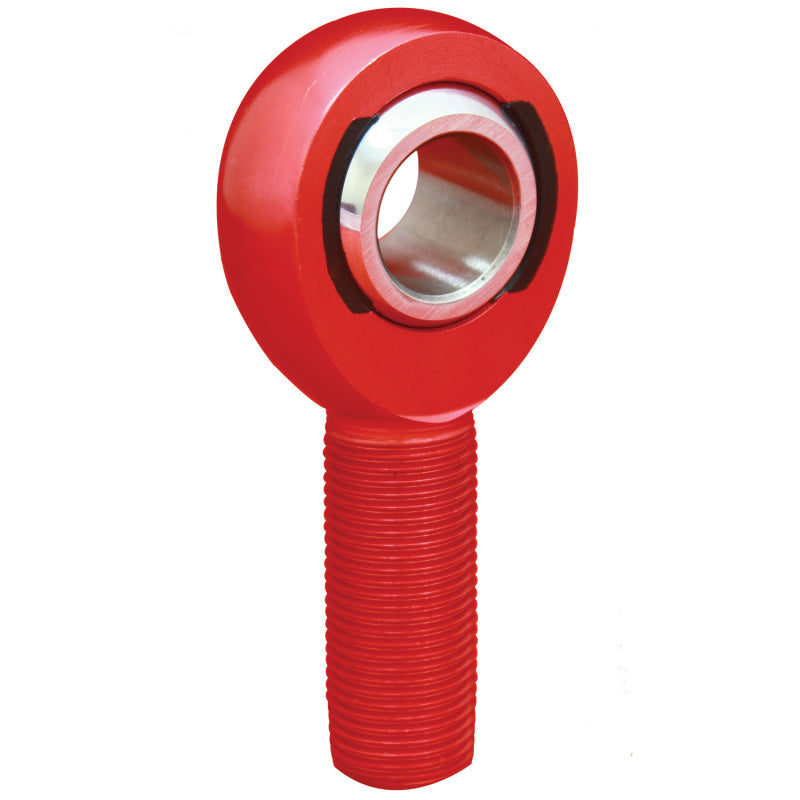 QA1 A Series Endura Rod End - Male/Right Hand - .725in Bore x 3/4-16 - Red Aluminum