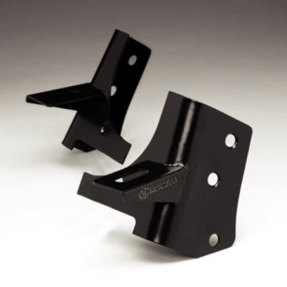 KC HiLiTES 97-06 Jeep TJ A-Pillar Windshield Hinge Light Mount Bracket Set (Pair) - Black