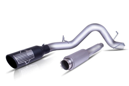 Gibson 11-18 Ram 1500 Big Horn 5.7L 3in/4in Patriot Series Cat-Back Single Exhaust - Stainless