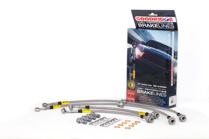 Goodridge 09-15 Nissan Maxima Stainless Steel Brake Line Kit