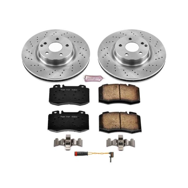 Power Stop 07-09 Mercedes-Benz E550 Front Autospecialty Brake Kit