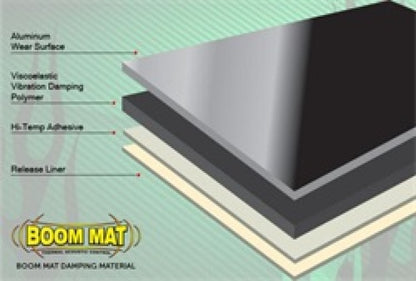 DEI Boom Mat Damping Material - 12in x 12-1/2in (2mm) - 2.1 sq ft - 2 Sheets