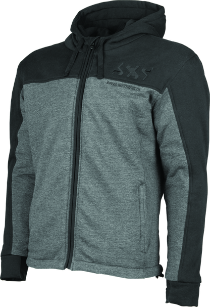 Speed and Strength Hammer Down Armored Hoody Black/Grey - Small