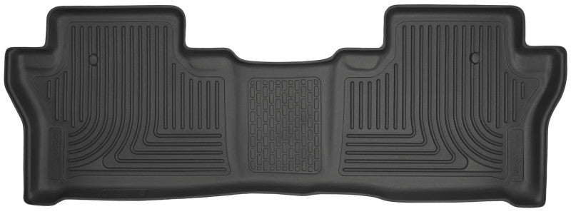 Husky Liners 2016 Honda Pilot WeatherBeater 2nd Row Black Floor Liners