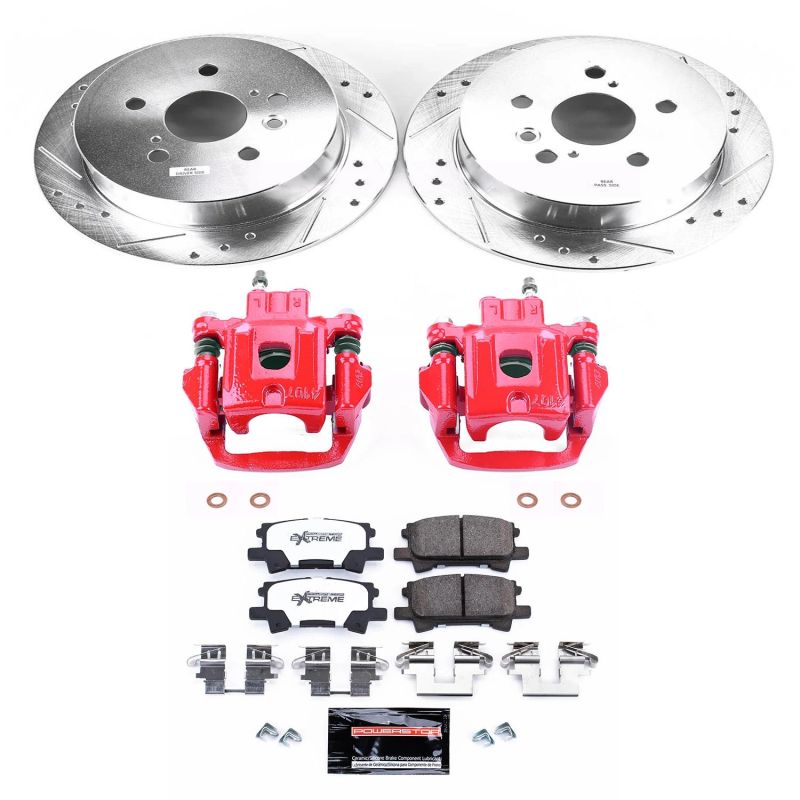 Power Stop 04-06 Lexus RX330 Rear Z36 Truck & Tow Brake Kit w/Calipers