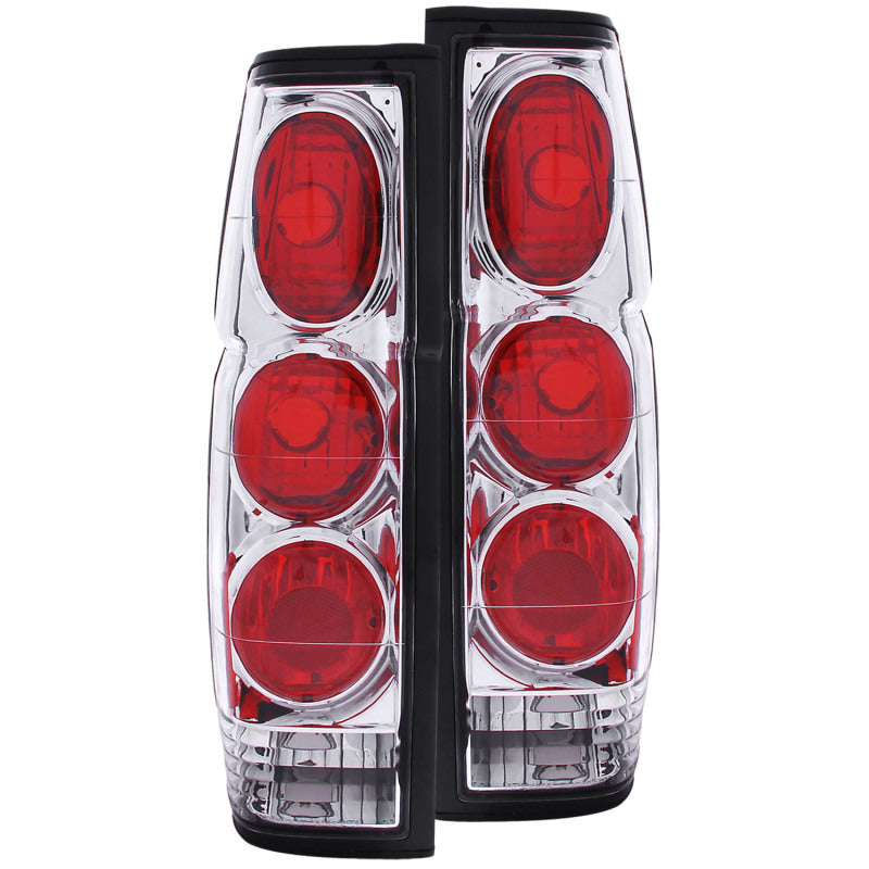 ANZO 1986-1997 Nissan Hardbody Taillights Chrome