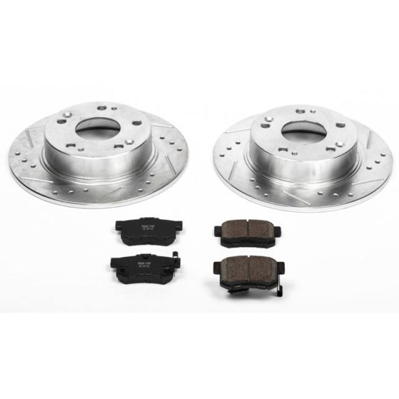 Power Stop 04-08 Acura TSX Rear Z23 Evolution Sport Brake Kit