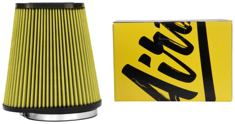 Airaid Universal Air Filter - Cone 6in FLG x 9-1/2x7-1/2in B x 6-3/8x3-3/4in Tx9-1/2in H Synthamax