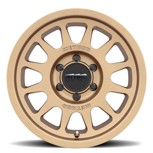 Method MR703 16x8 0mm Offset 6x5.5 106.25mm CB Method Bronze Wheel