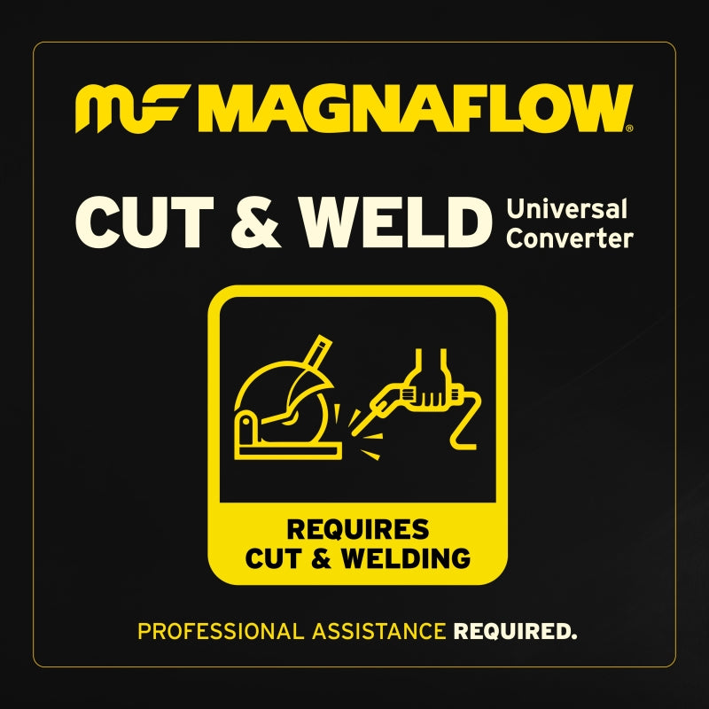 MagnaFlow Conv Univ 2.5 Mid O2