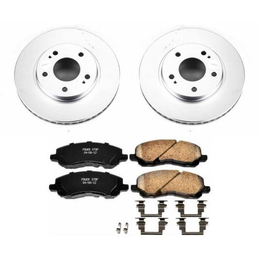 Power Stop 01-05 Chrysler Sebring Front Z17 Evolution Geomet Coated Brake Kit