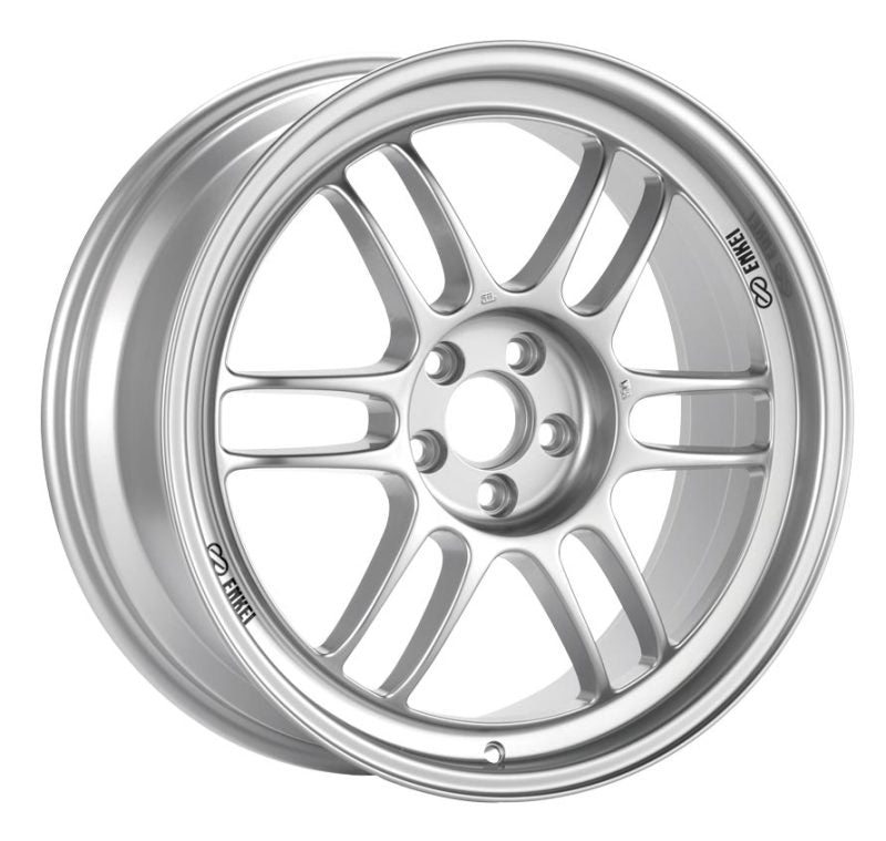 Enkei RPF1 16x8 5x114.3 38mm Offset 73mm Bore Diameter Silver Wheel