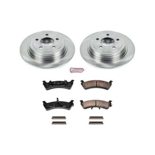 Power Stop 2003 Ford Explorer Sport Rear Autospecialty Brake Kit