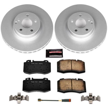 Power Stop 08-11 Mercedes-Benz CLS550 Front Z23 Evolution Sport Coated Brake Kit