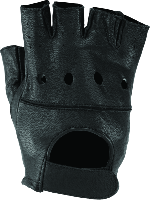 River Road Diamond Shorty Gloves Black Womens - Small